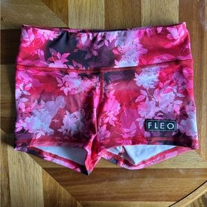 Fleo Pink Floral Shorts - 3.25”